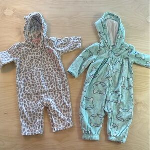 Just One You by Carters Hoodie Sleeper size 3M (AC)